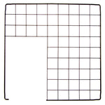 Standard Black 9x9 Portal Grid Panel - Cage Creations